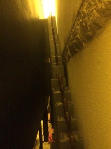 Soft 16' Bourdon pipes behind the Swellbox