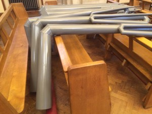 The pedal Trombone pipes 1