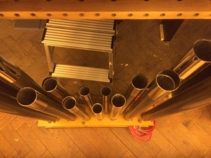 A bird's eye view of the Great Twelfth Stop prior to fitting