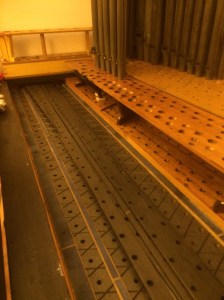 Swell sliders awaiting another coat of blacklead and then fitting