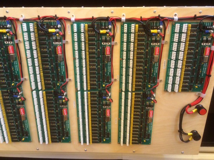 Some of the output card for the control systems