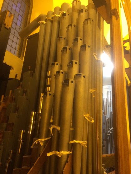 The Great Trumpet behind the case framework