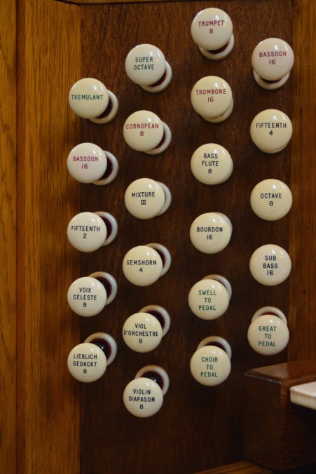 Great and Pedal stops