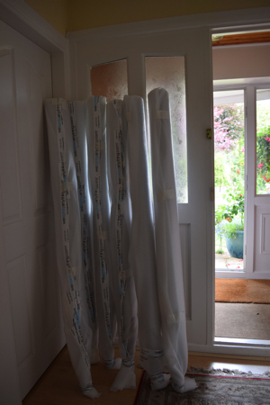 The last batch in our hall waiting to be loaded